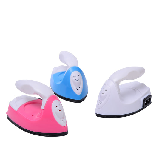 A Mini Craft Iron, a Compact Iron, a Mini Heat Press Machine for T-Shirts, Shoes, Hats, And Small Heat Transfer Vinyl Projects, a Heat Transfer Bead Iron for Pressing Small Items Like Shoes, Stuffed Animals, Etc