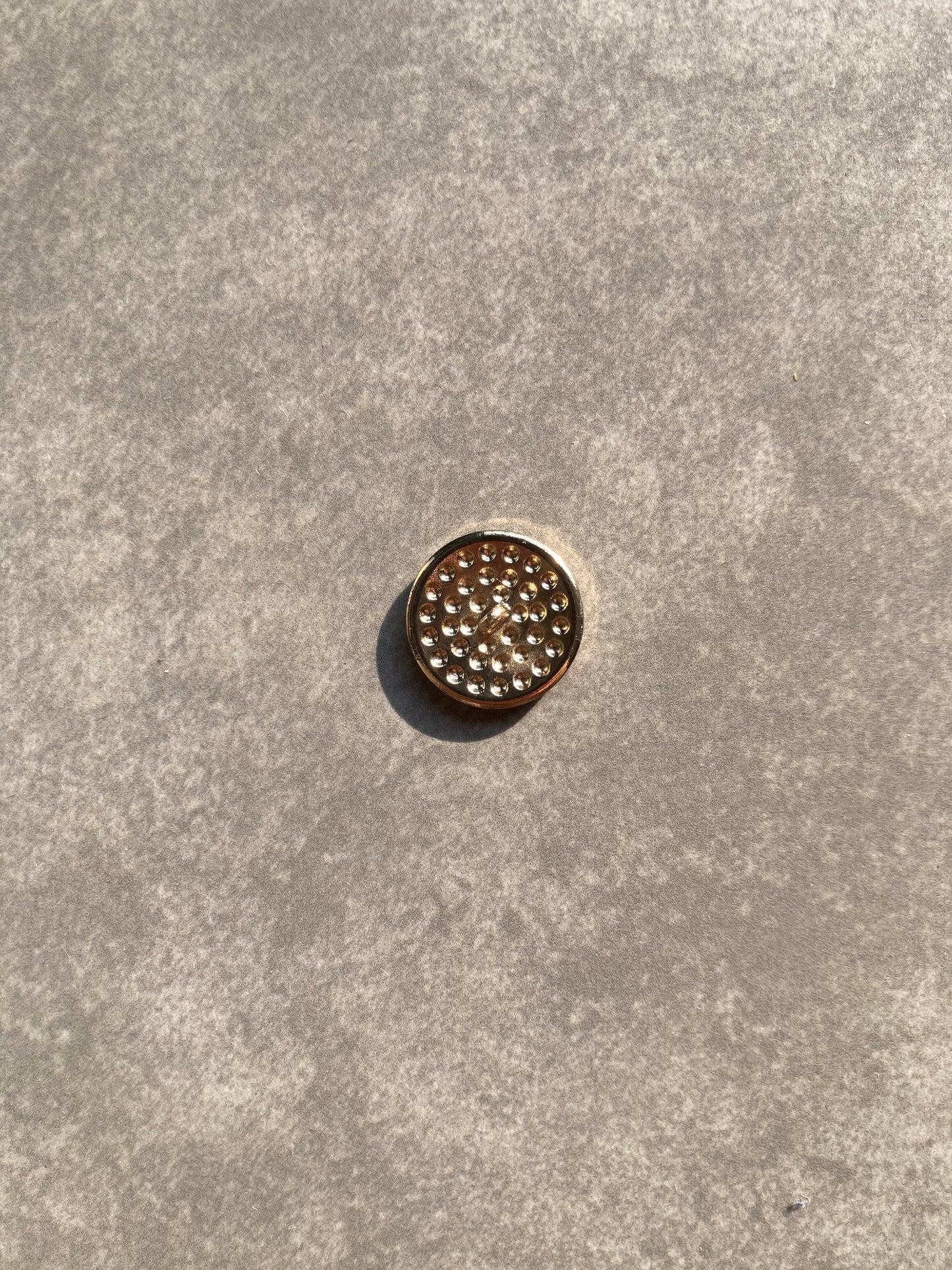 Vintage Black Gucci Button