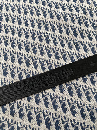 Custom Bag LV Strap Black