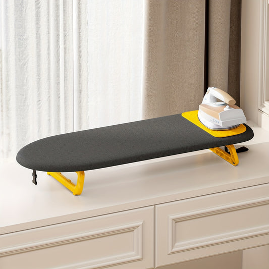 Foldable Tabletop Ironing Board with Iron Mat - Portable Mini Ironing Board for Small Spaces