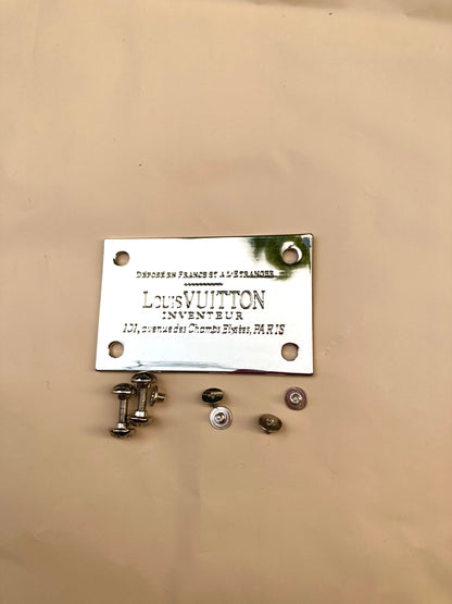 LV Silver Plate Handmade